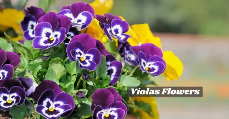 Violas Flowers